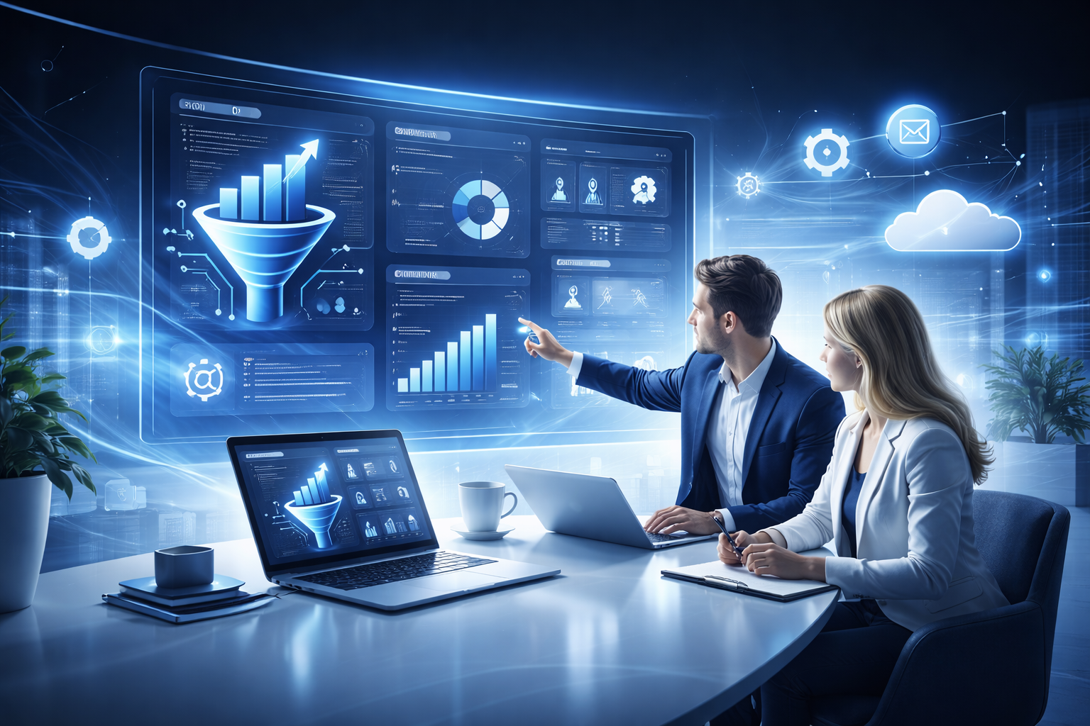 Chrisghlagency portfolio - CRM dashboards and automation systems